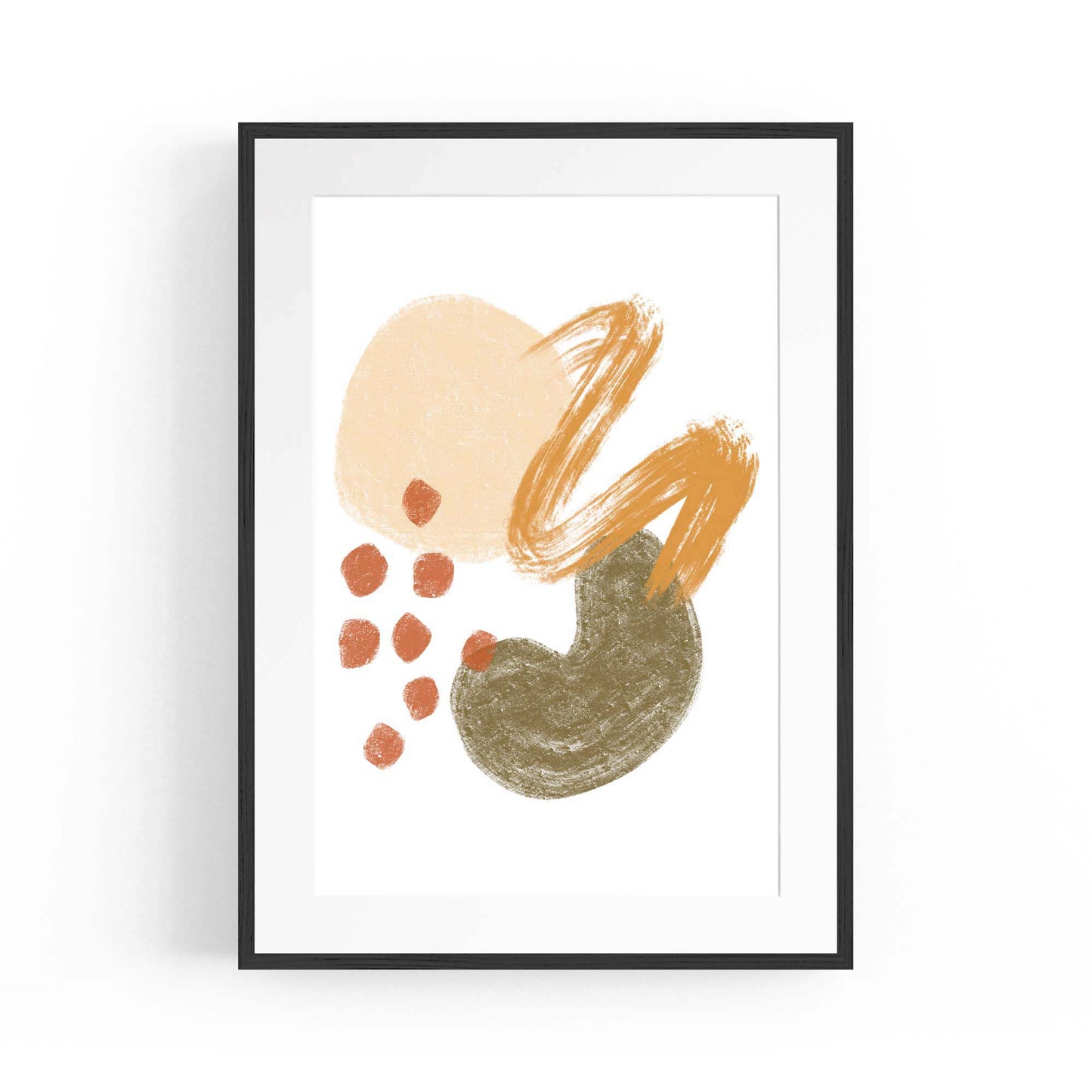 Abstract Shapes Minimal Wall Art #4 - The Affordable Art Company