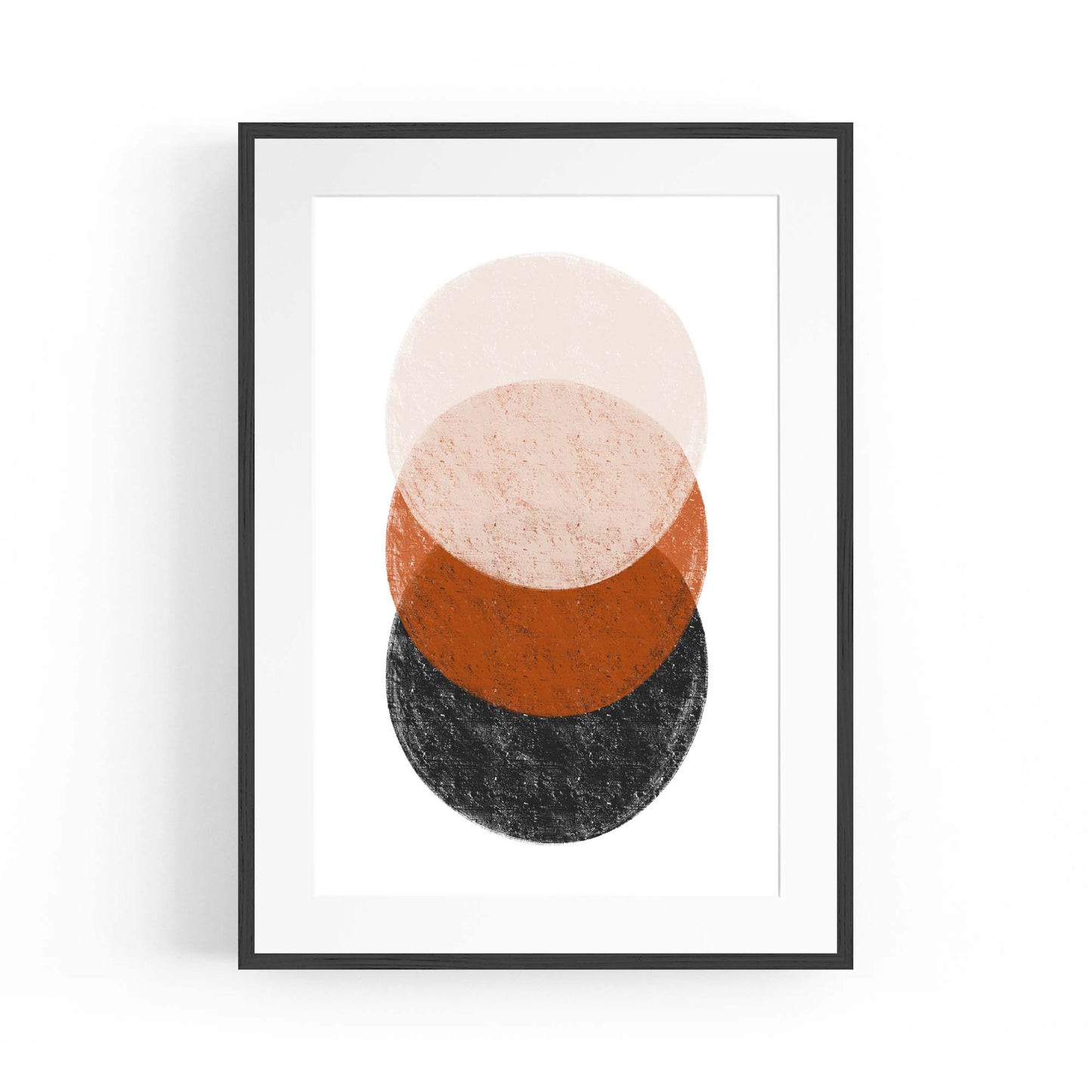 Modern Abstract Shape Minimal Retro Wall Art #9 - The Affordable Art Company