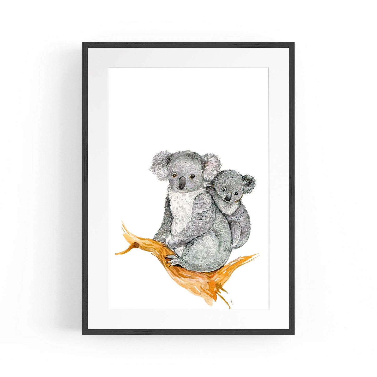 Australian Koala Painting Animal Nursery Wall Art #1 - The Affordable Art Company