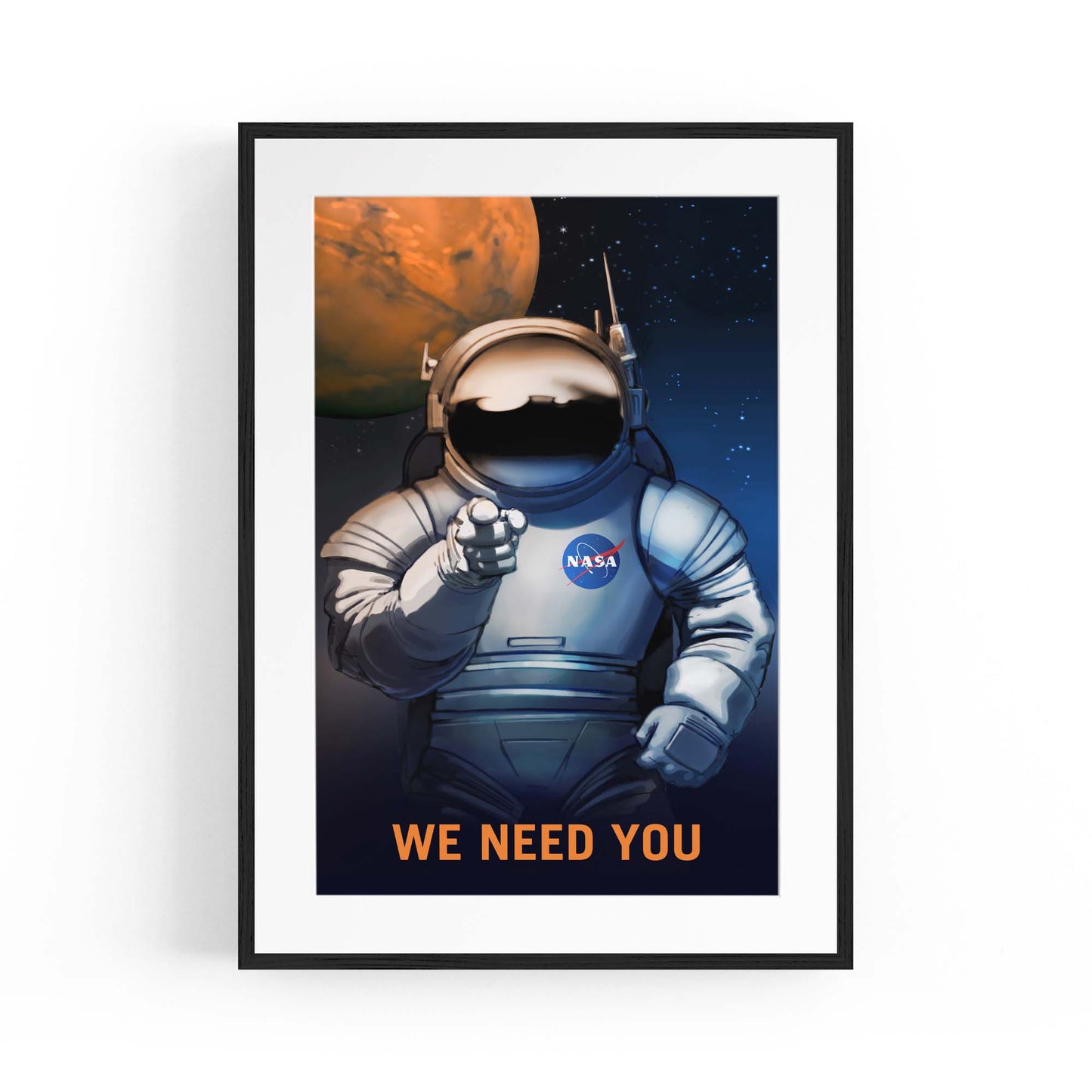 We Need You Space NASA Science Wall Art - The Affordable Art Company