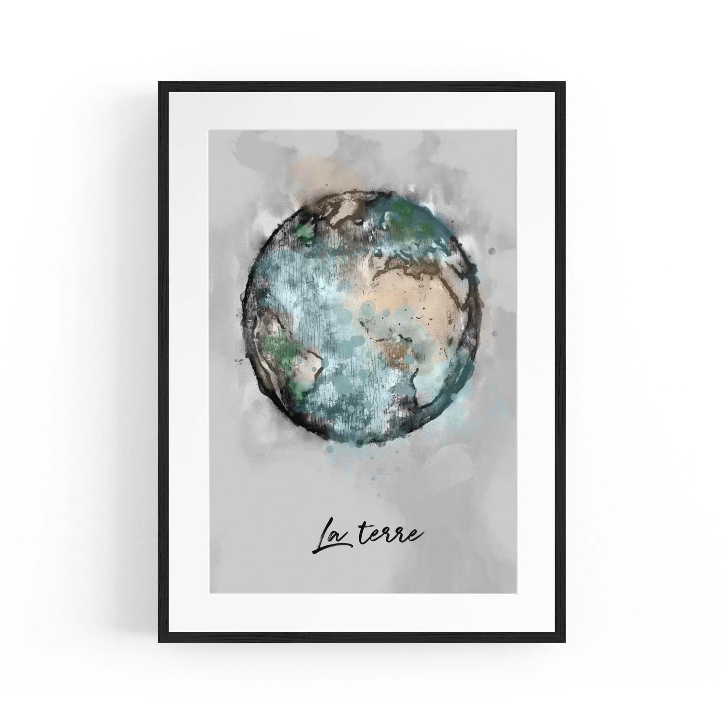 The Earth Space Science Painting Wall Art - The Affordable Art Company