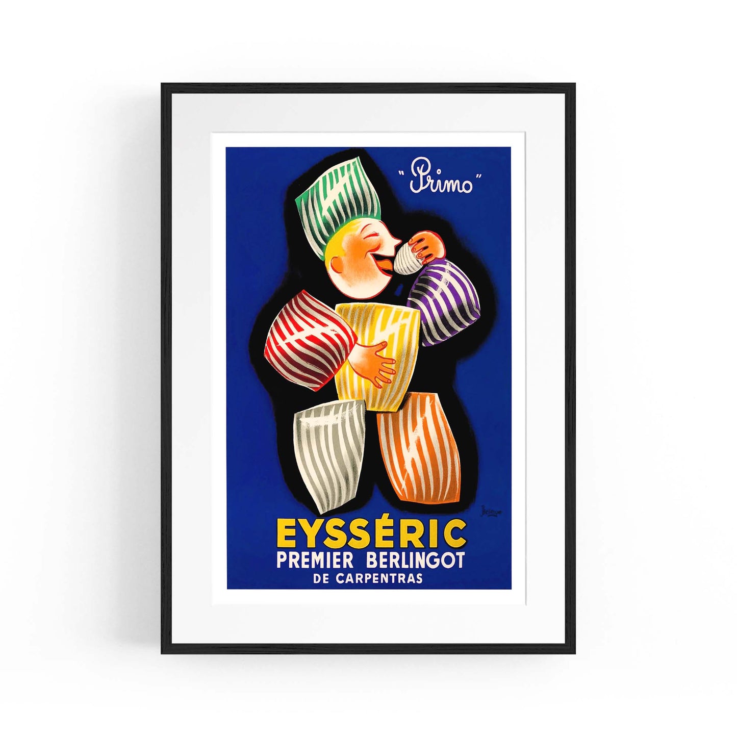 Eysseric French Vintage Food Advert Wall Art - The Affordable Art Company