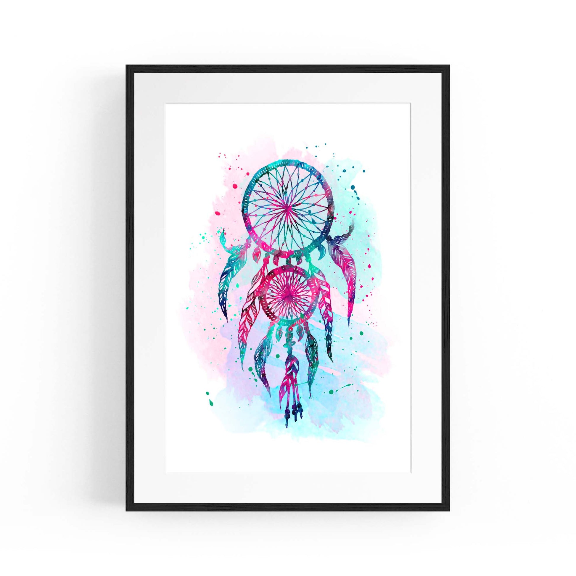 Dream Catcher Nursery Baby Bedroom Wall Art #1 - The Affordable Art Company