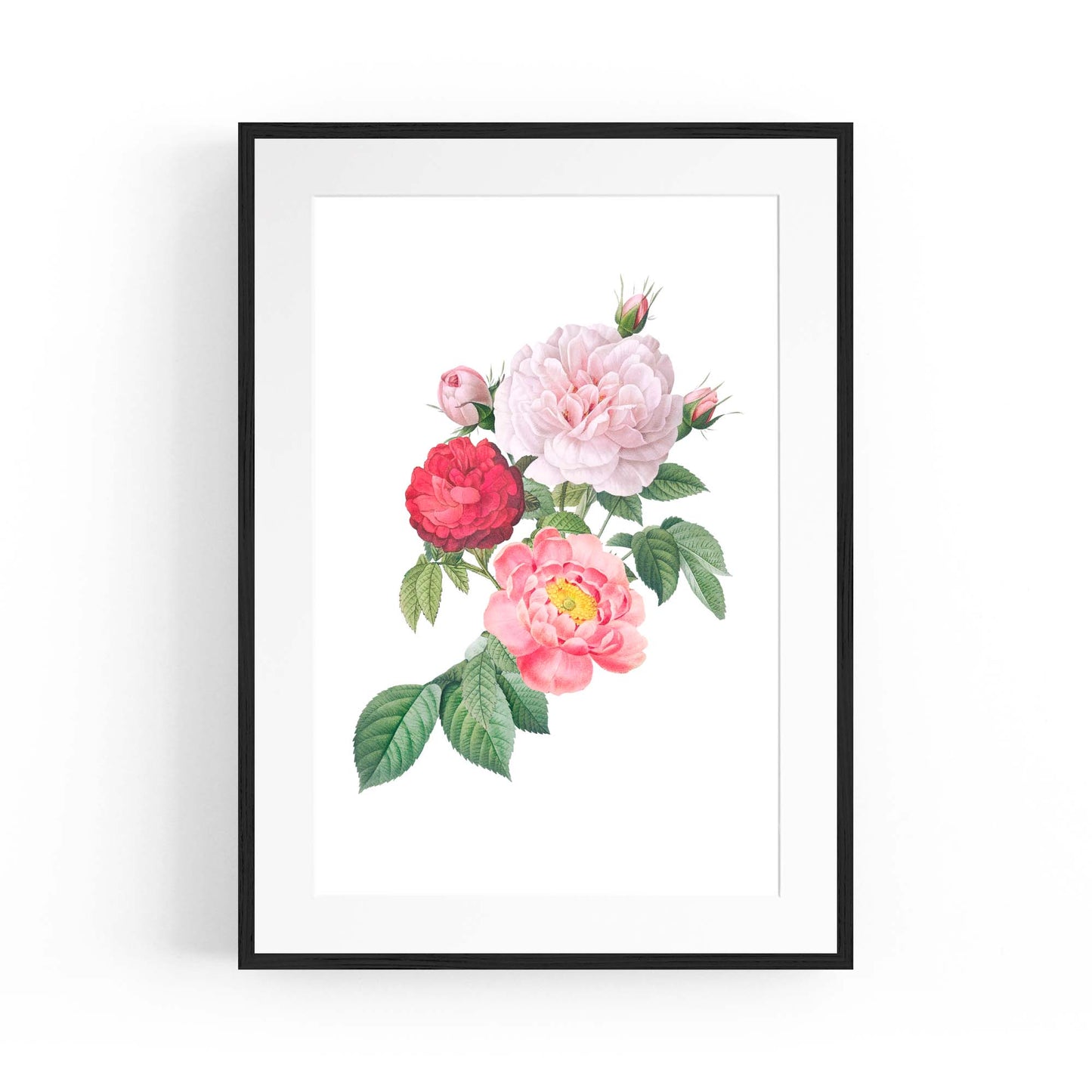 Botanical Flower Painting Floral Kitchen Wall Art #1 - The Affordable Art Company