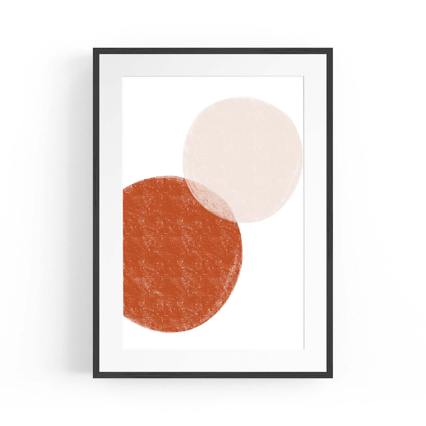 Modern Abstract Shape Minimal Retro Wall Art #5 - The Affordable Art Company