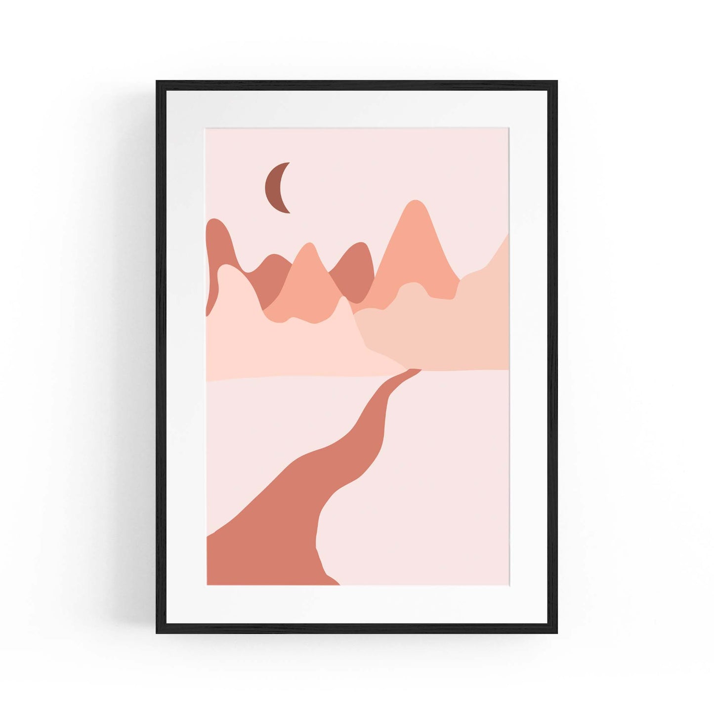 Mountain Road Wall Art - The Affordable Art Company