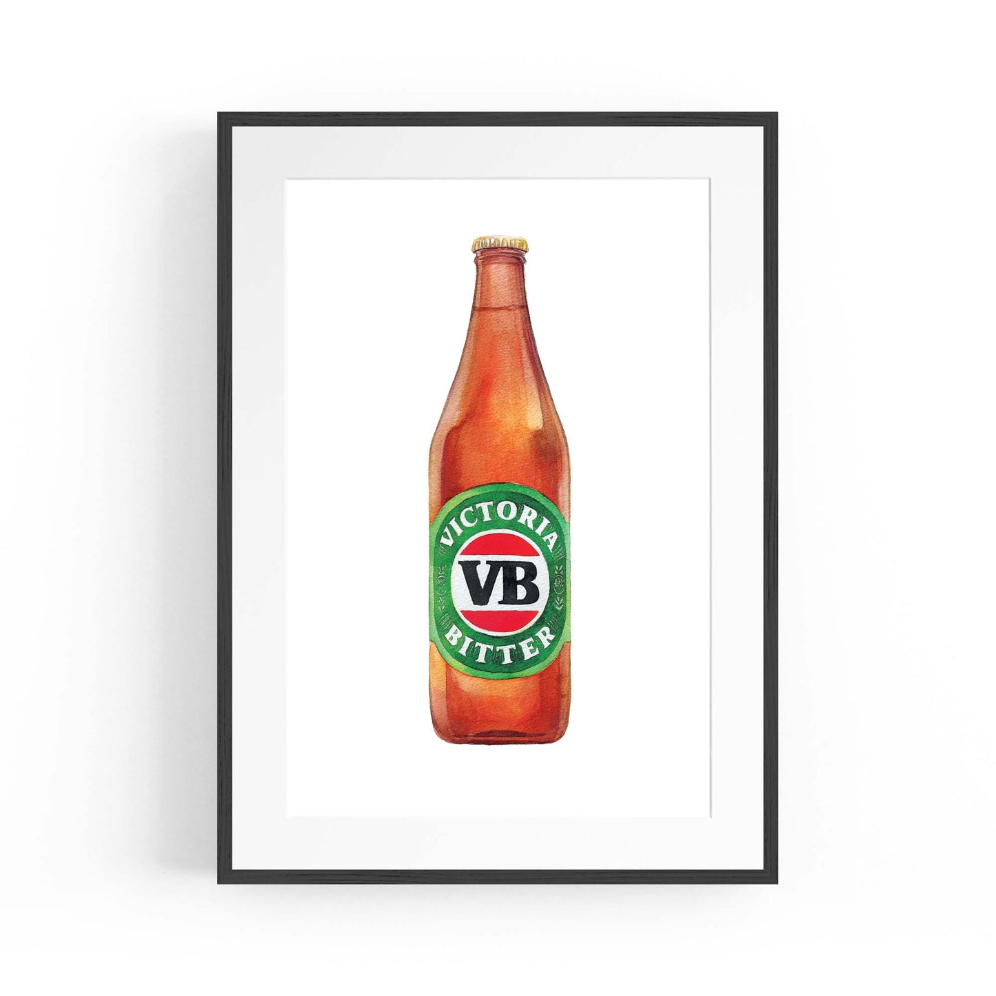 Victoria Bitter Longneck Painting Wall Art - The Affordable Art Company