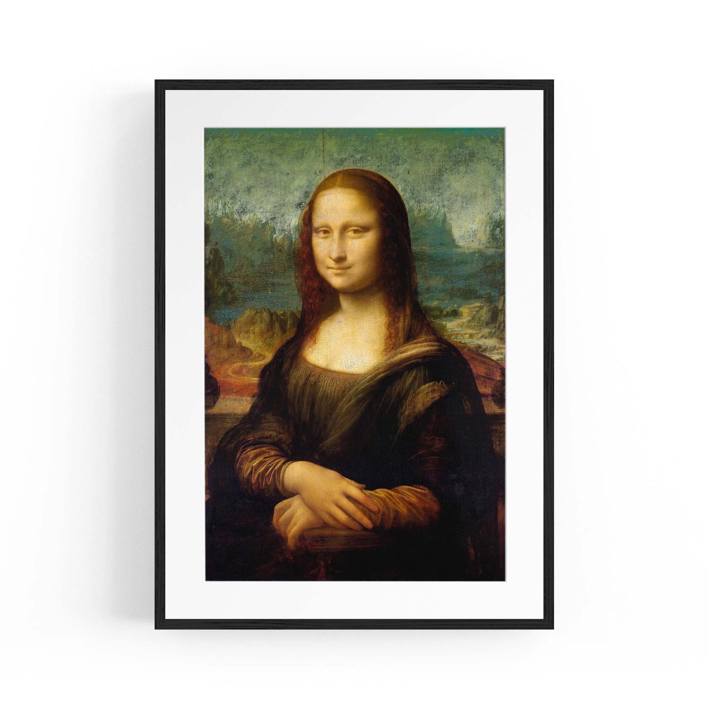 Mona Lisa Famous Painting High Quality Wall Art - The Affordable Art Company