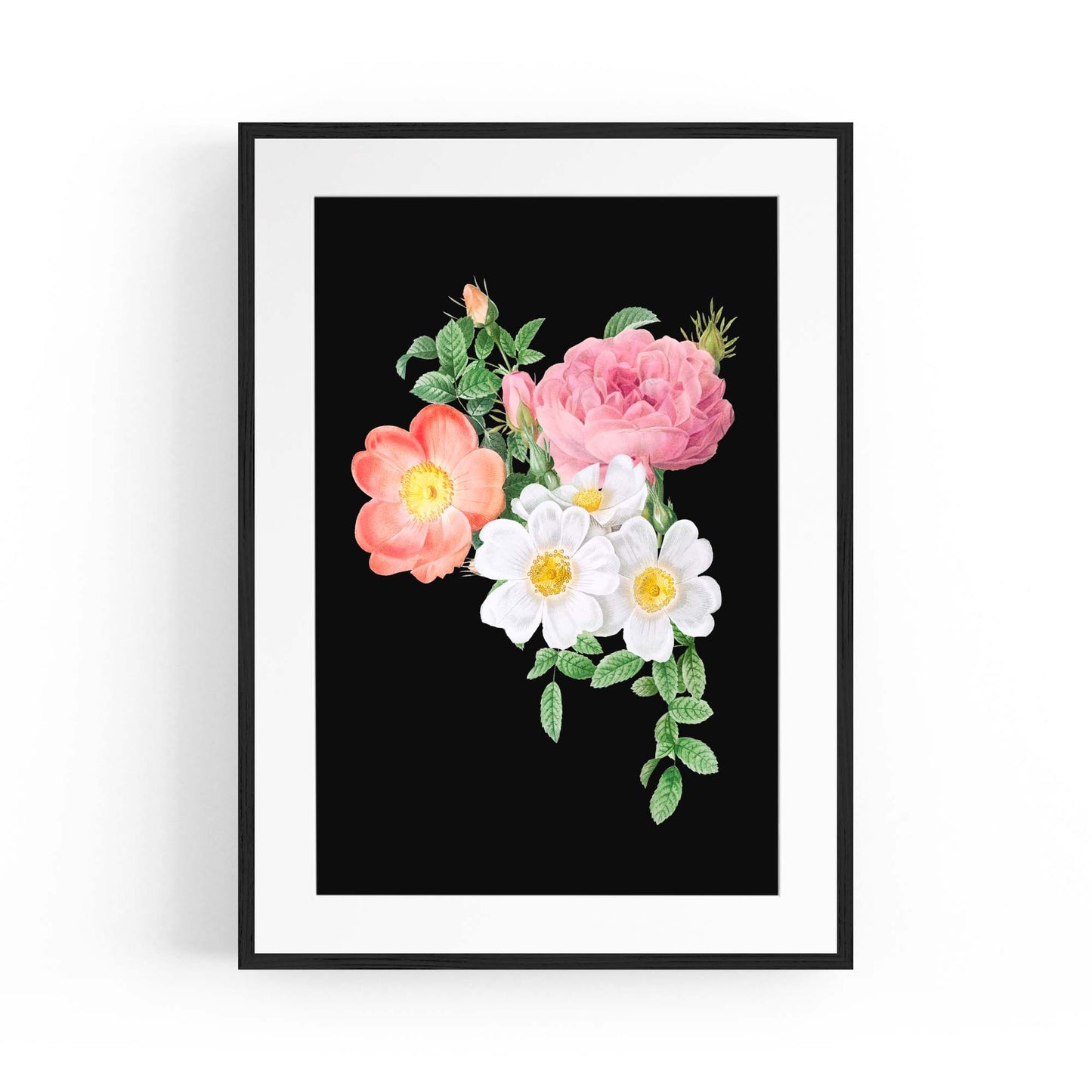 Botanical Flower Painting Floral Kitchen Wall Art #9 - The Affordable Art Company