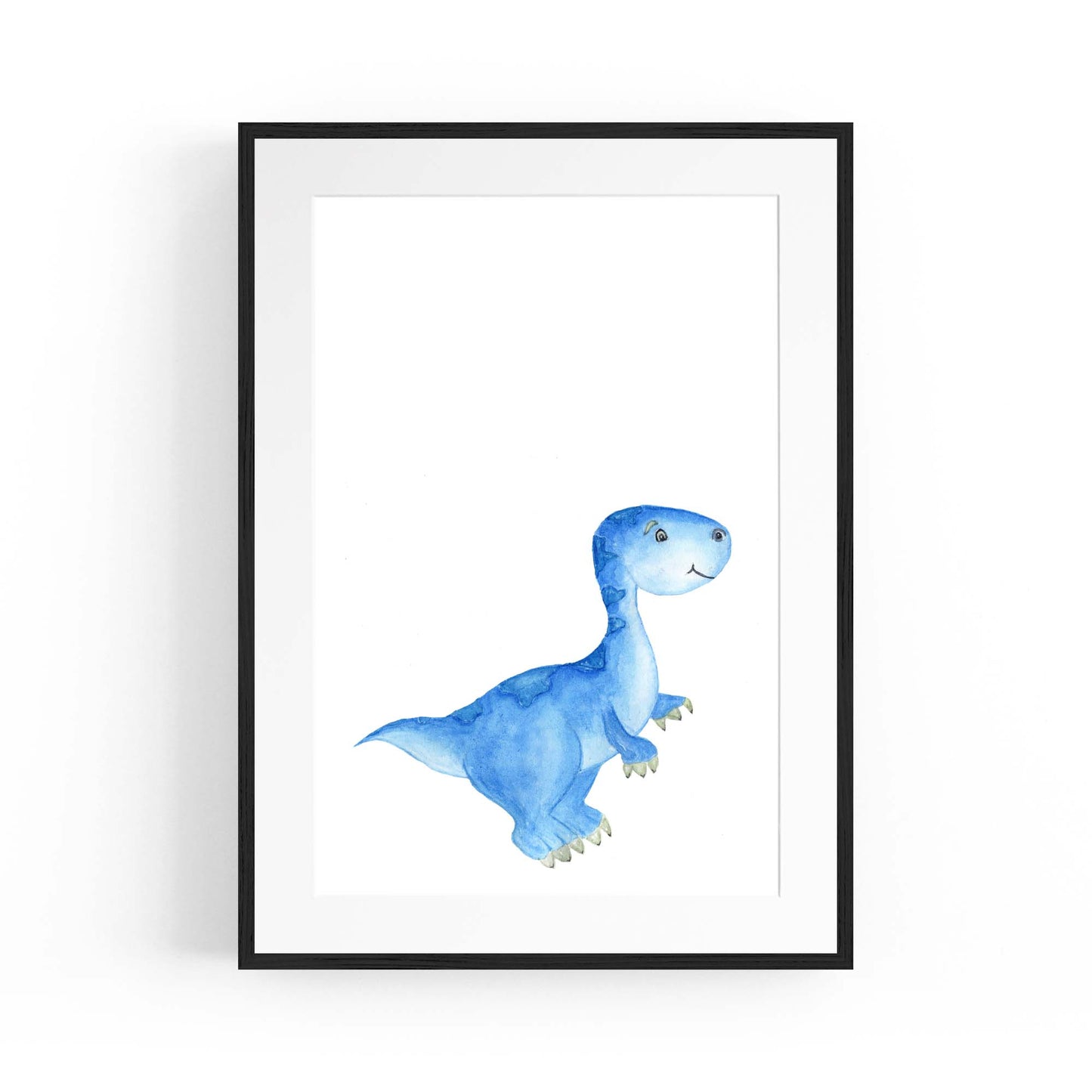 Cute Cartoon Dinosaur Boys Bedroom Wall Art #2 - The Affordable Art Company