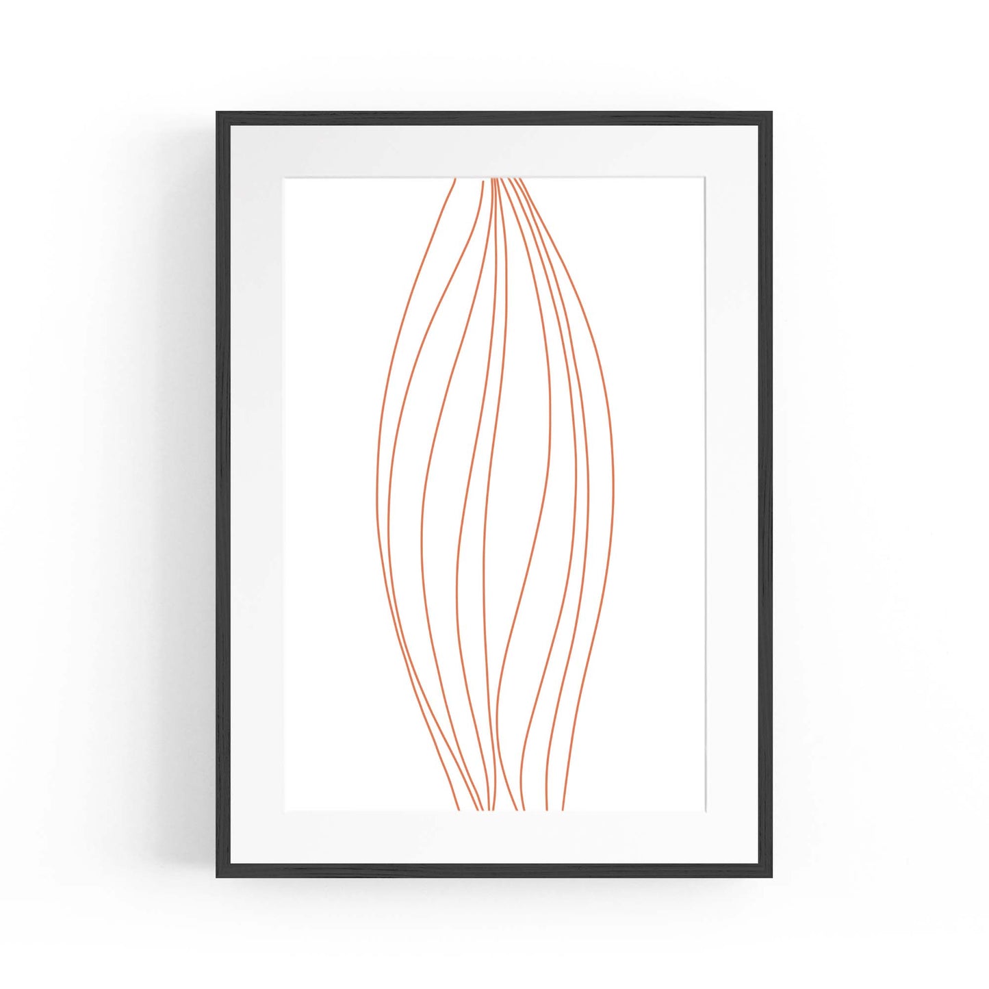 Abstract Line Artwork Minimal Modern Wall Art #2 - The Affordable Art Company