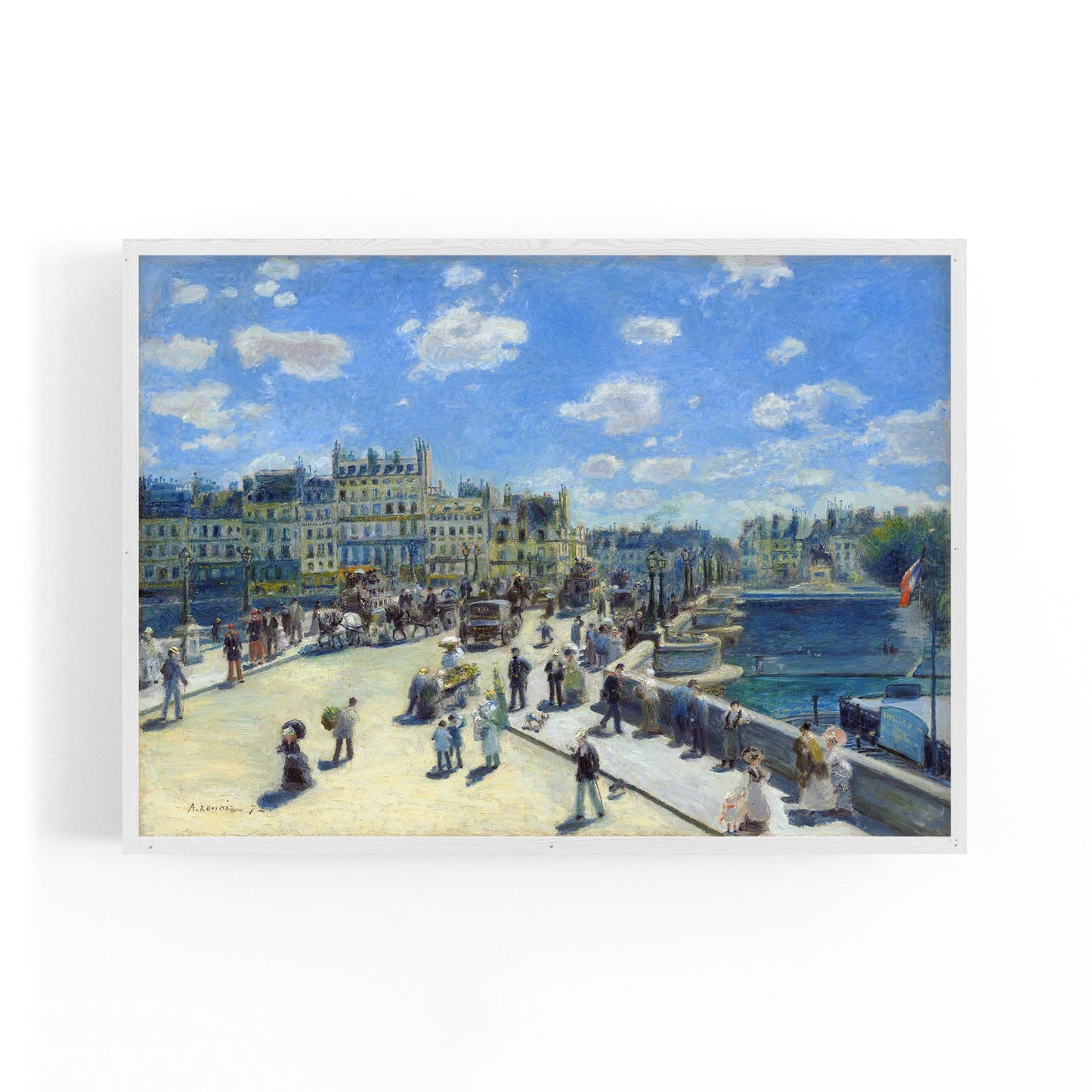 Pont Neuf, Renoir Famous Painting Wall Art - The Affordable Art Company