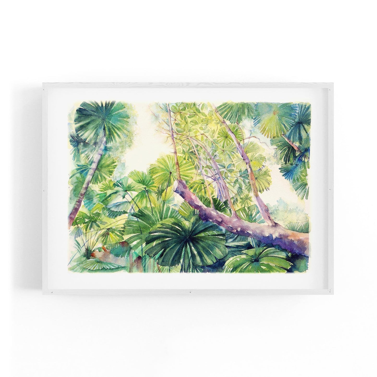 Daintree Rainforest Queensland Painting Wall Art - The Affordable Art Company