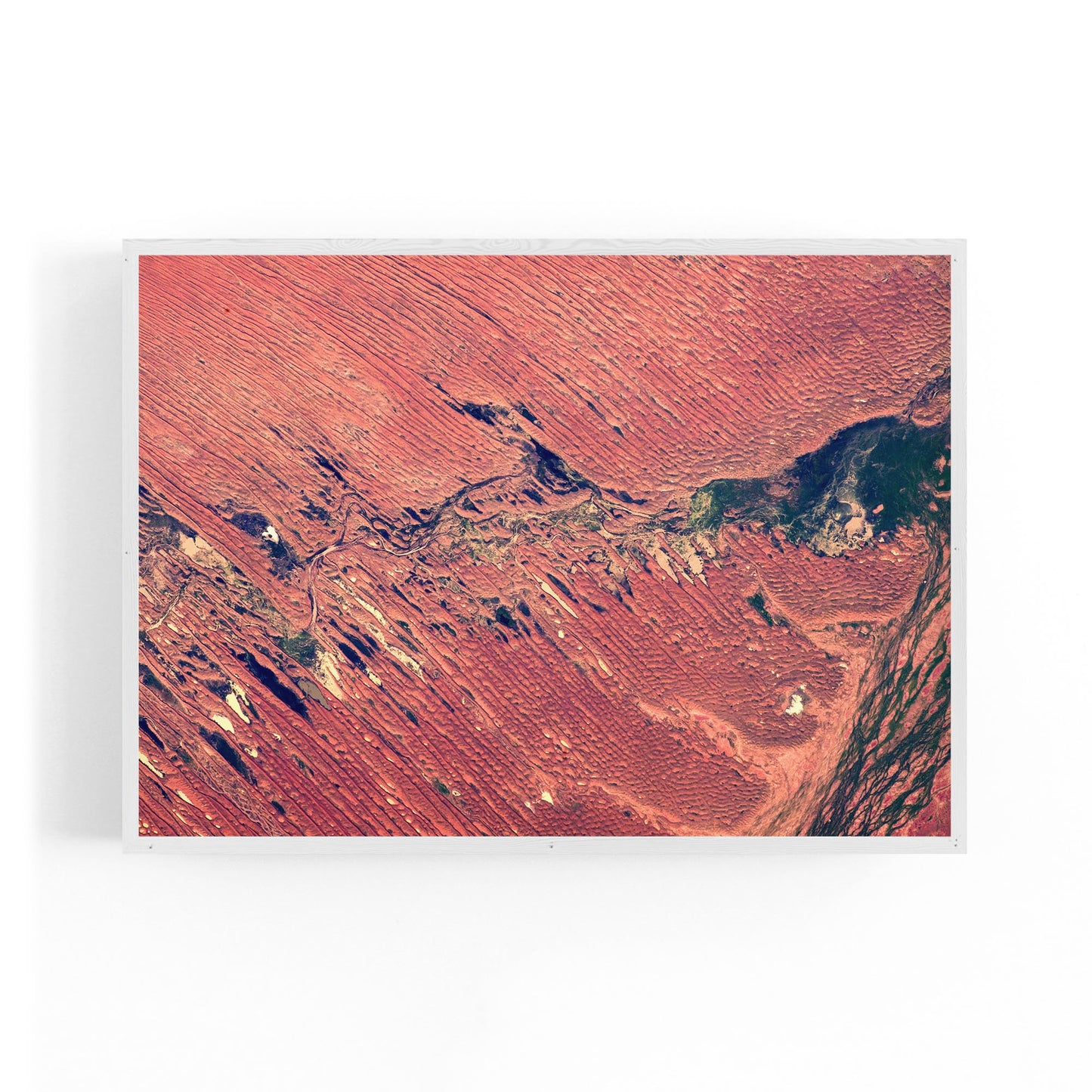 Sand Dunes, Australia Aerial Photograph Wall Art - The Affordable Art Company
