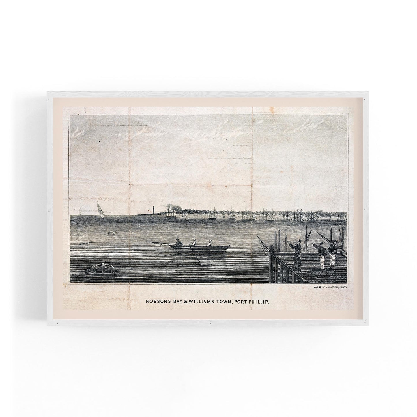 Williamstown, Melbourne Vintage Wall Art - The Affordable Art Company