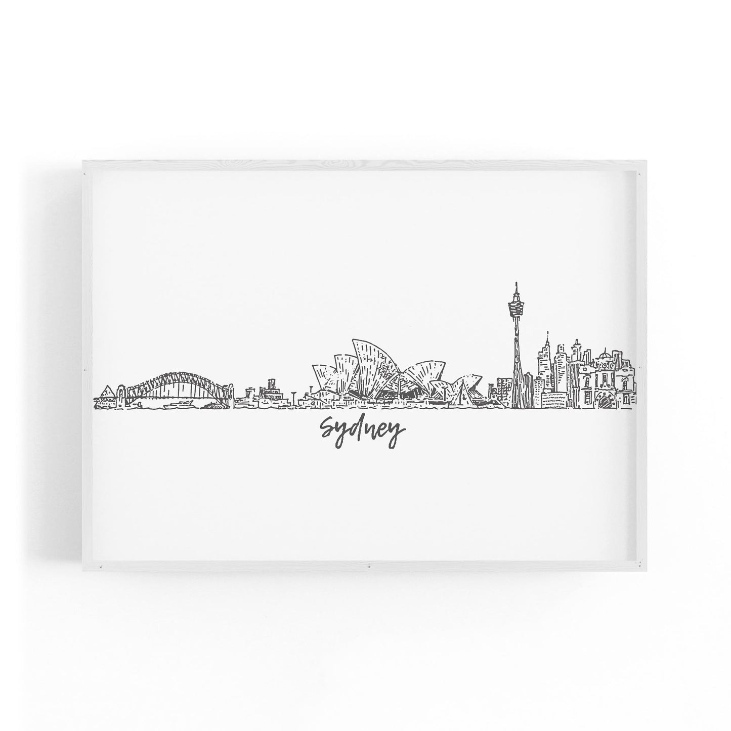 Sydney Cityscape Australian Travel Wall Art #2 - The Affordable Art Company