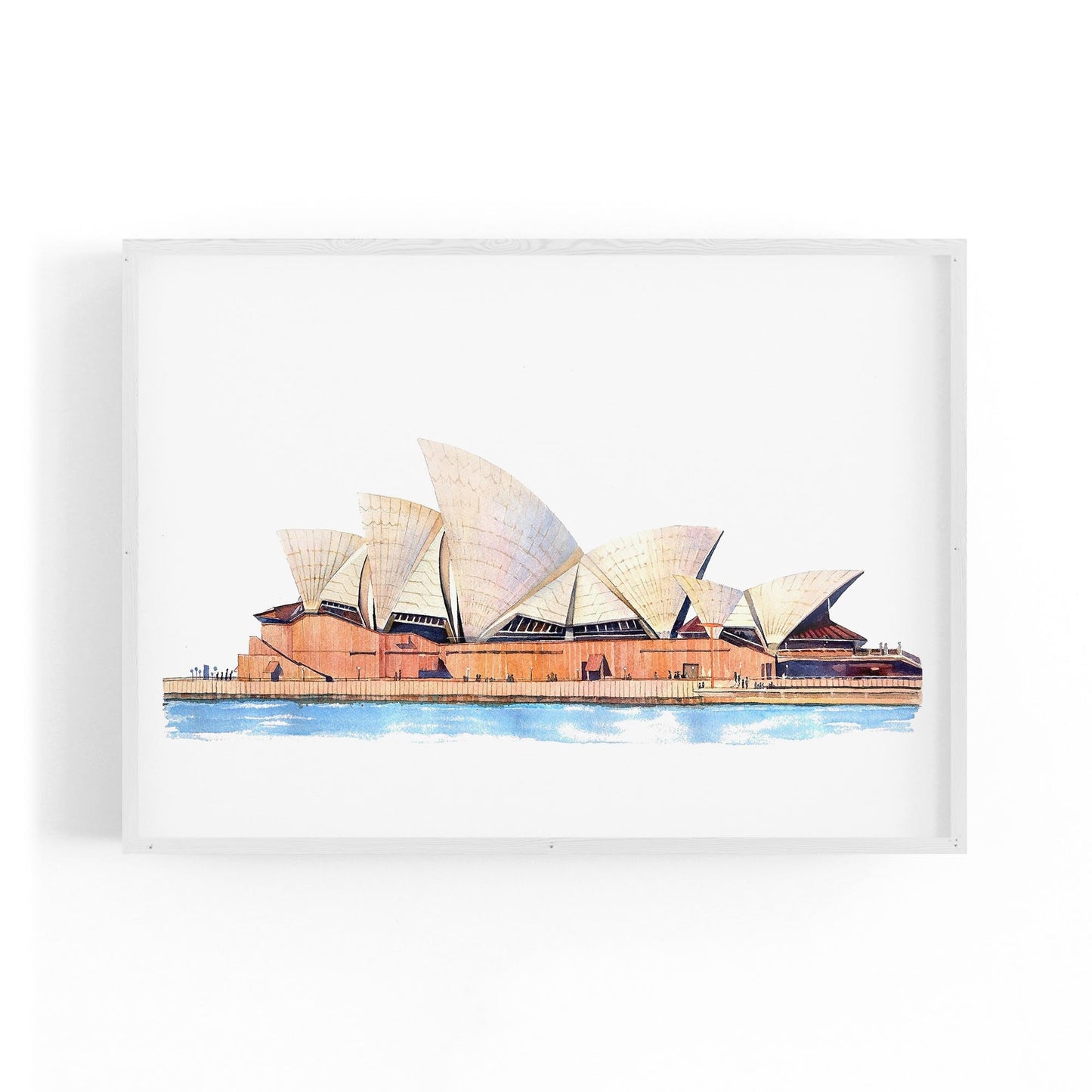 Sydney Opera House Painting Australian Wall Art - The Affordable Art Company