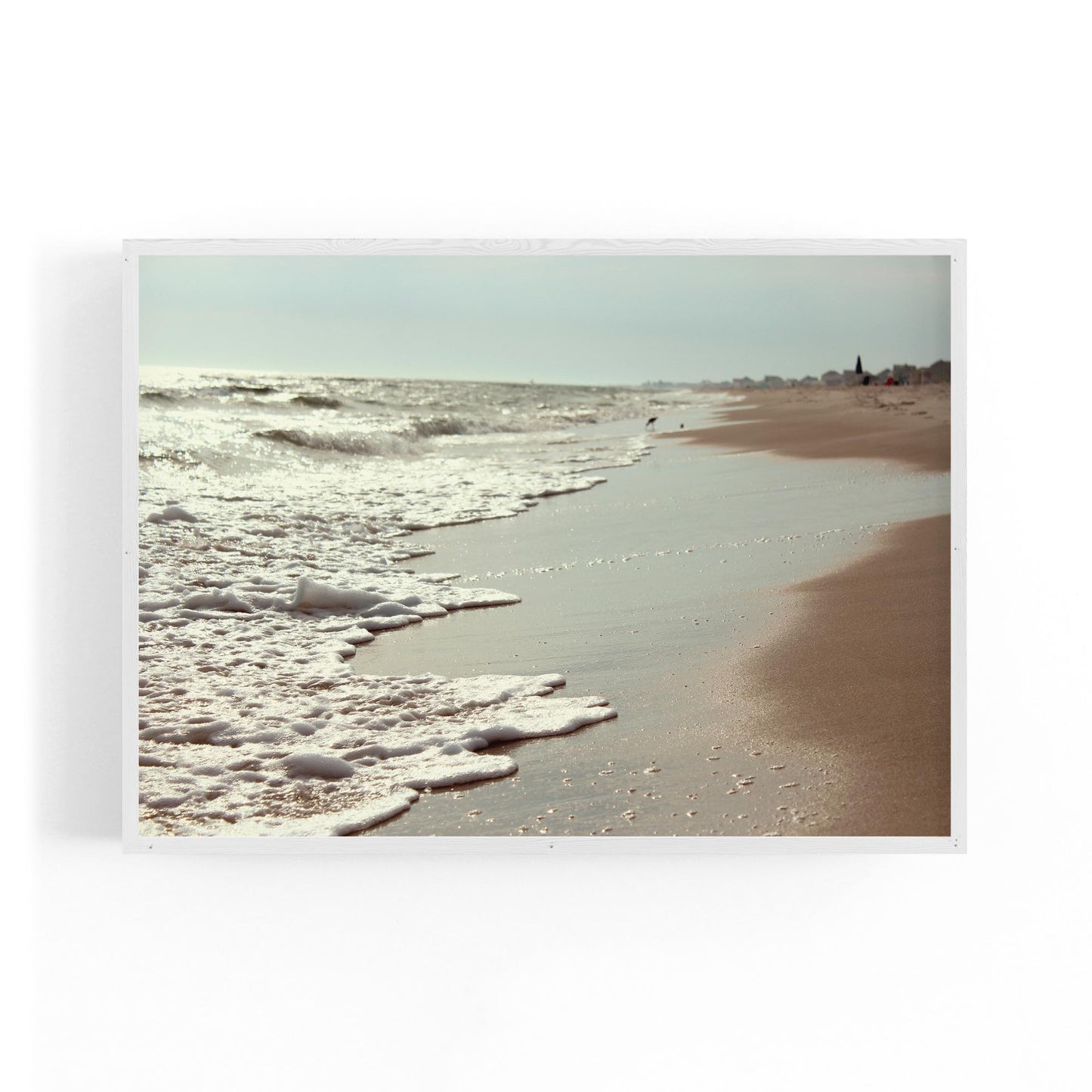 Summer Days Beach Coastal Photograph Wall Art - The Affordable Art Company