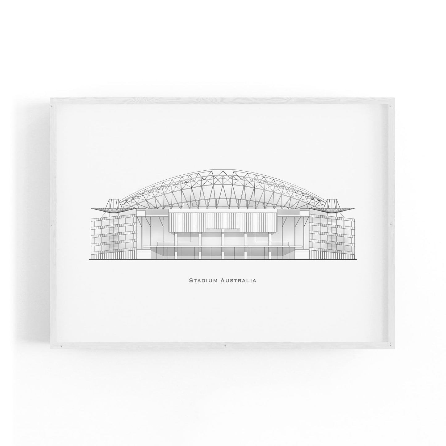 Stadium Australia, Sydney Original Wall Art - The Affordable Art Company