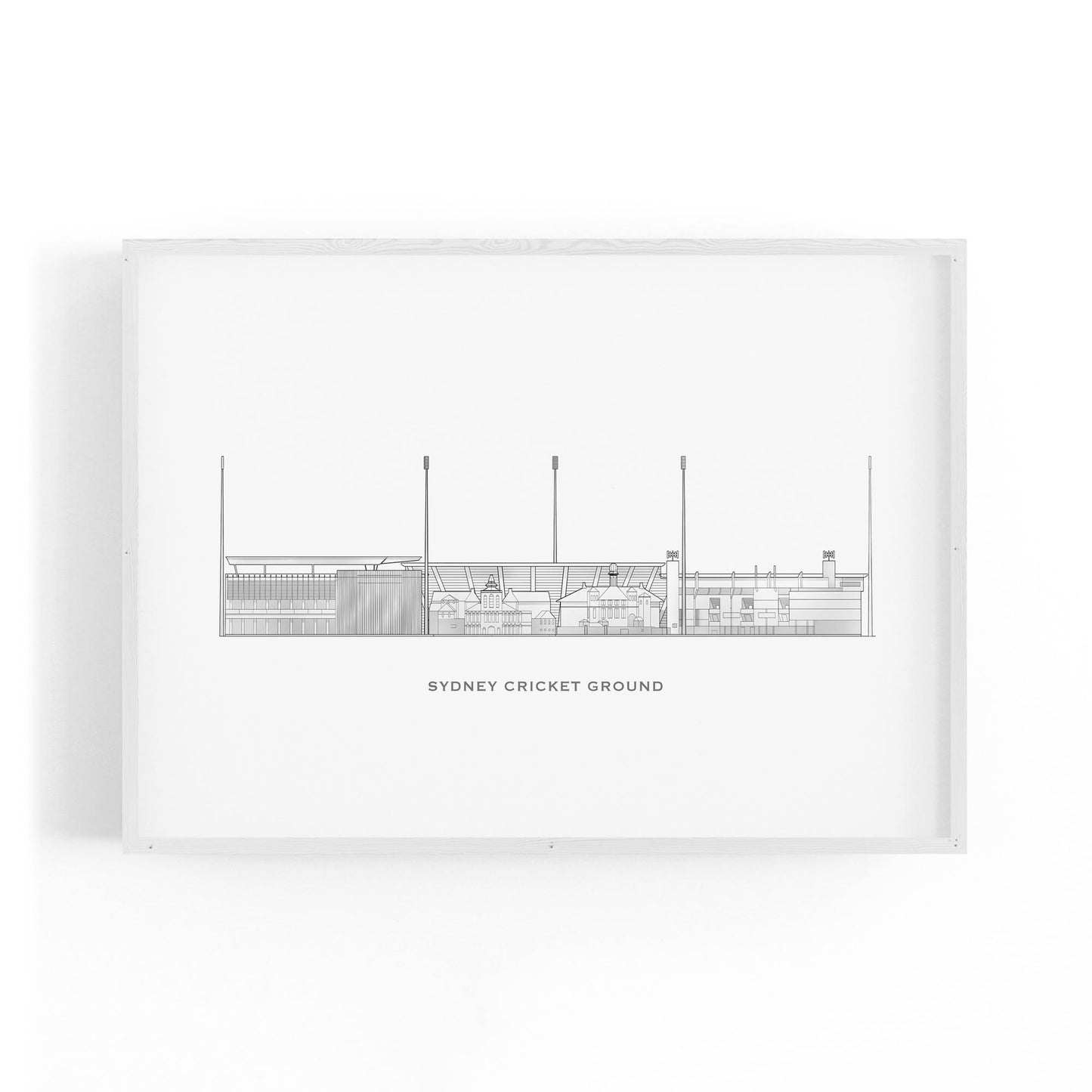 Sydney Cricket Ground Original Wall Art - The Affordable Art Company