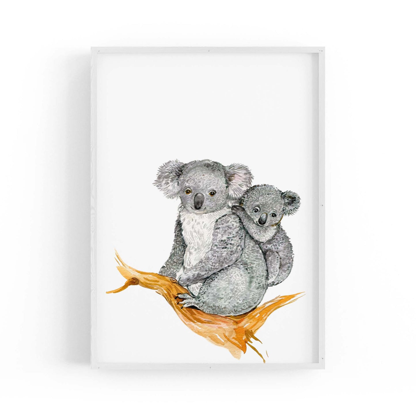 Australian Koala Painting Animal Nursery Wall Art #1 - The Affordable Art Company