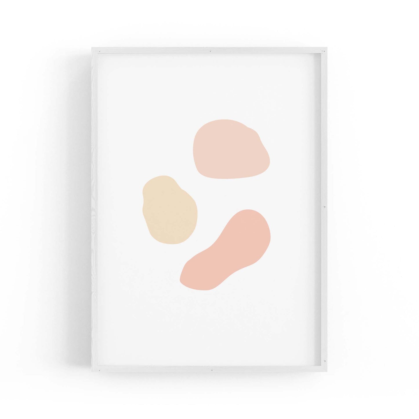 Minimal Abstract Shape Design Wall Art - The Affordable Art Company
