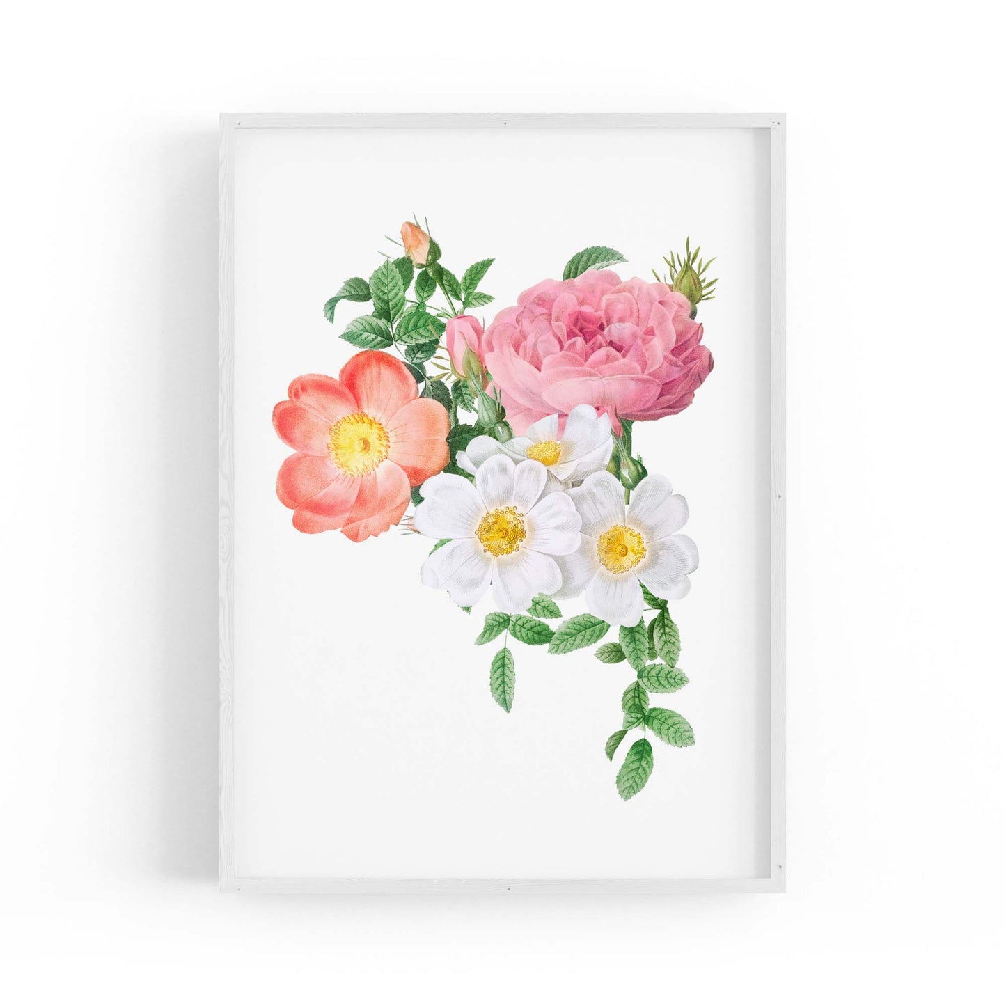 Botanical Flower Painting Floral Kitchen Wall Art #1 - The Affordable Art Company