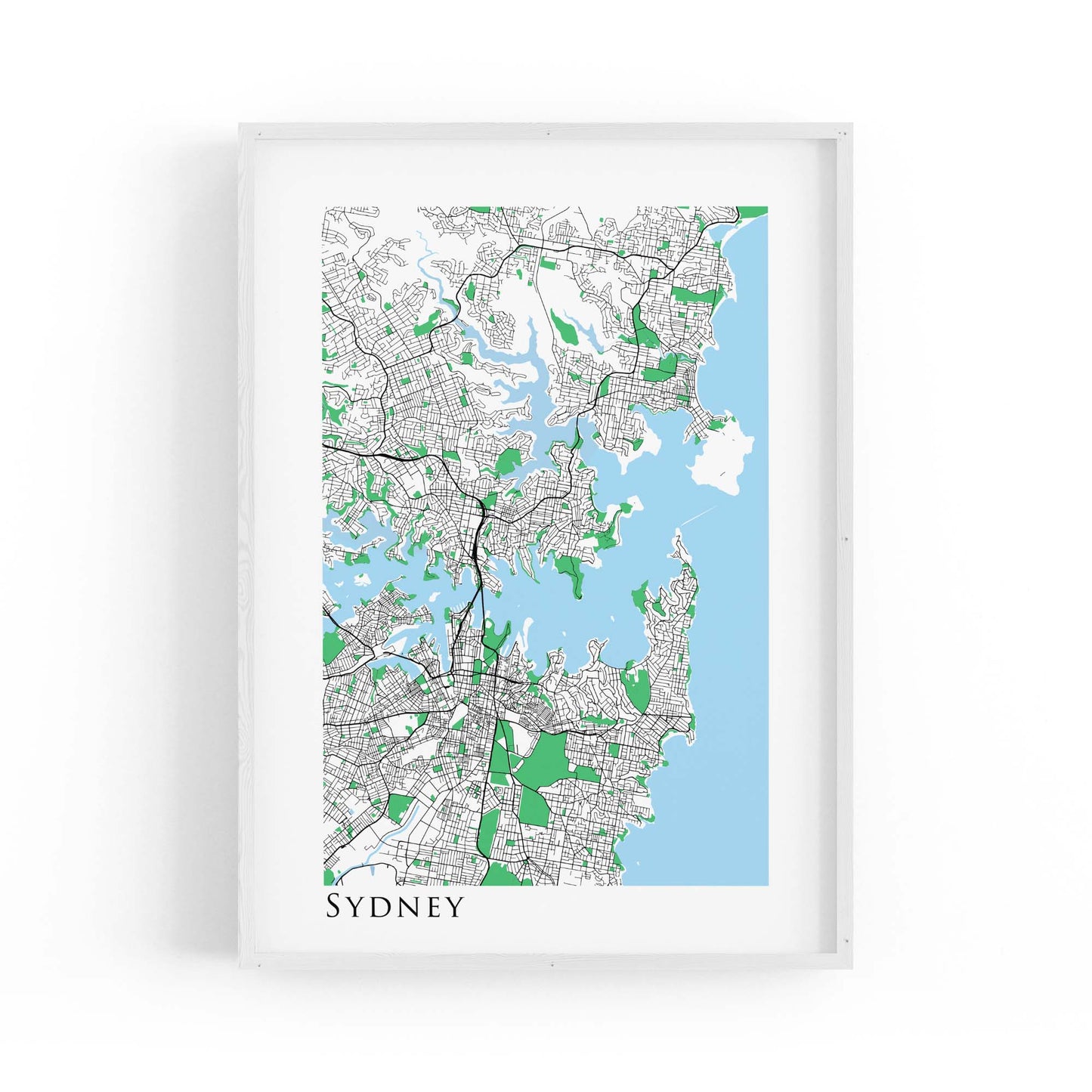 Minimal Sydney Modern New South Wales Wall Art - The Affordable Art Company