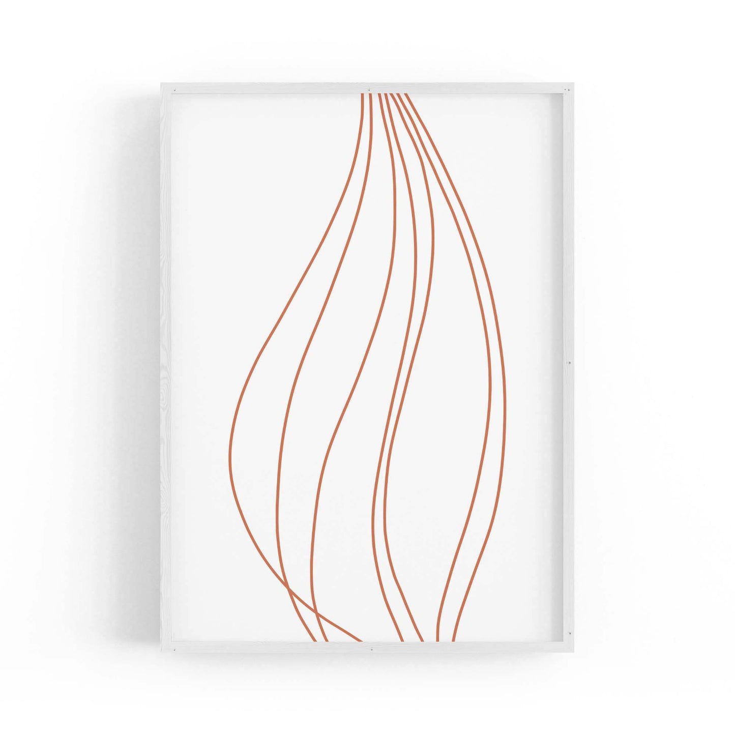 Abstract Line Artwork Minimal Modern Wall Art #1 - The Affordable Art Company