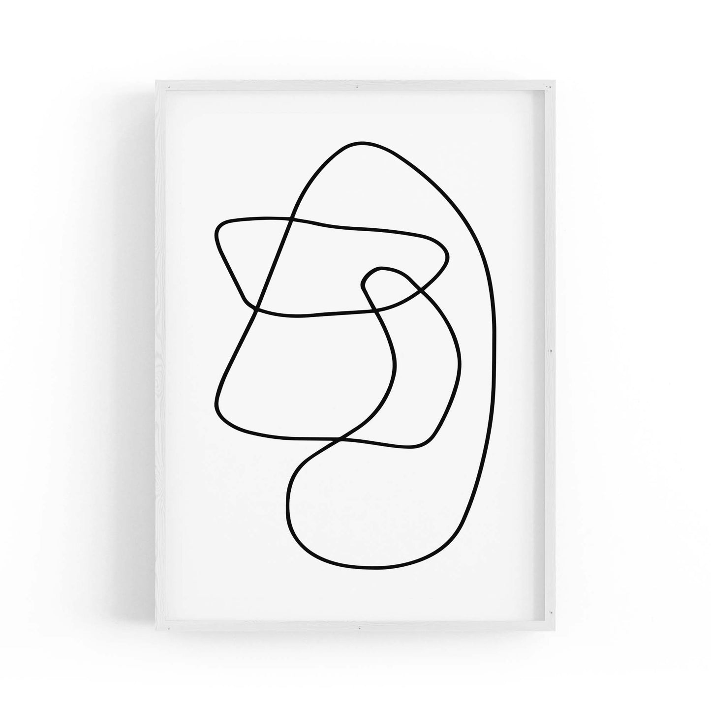 Minimal Abstract Modern Line Artwork Wall Art #3 - The Affordable Art Company