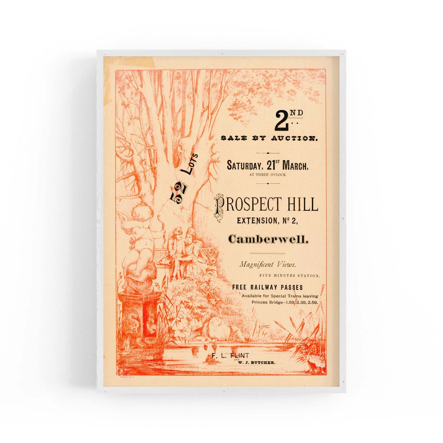 Camberwell Melbourne Vintage Real Estate Ad Art #3 - The Affordable Art Company