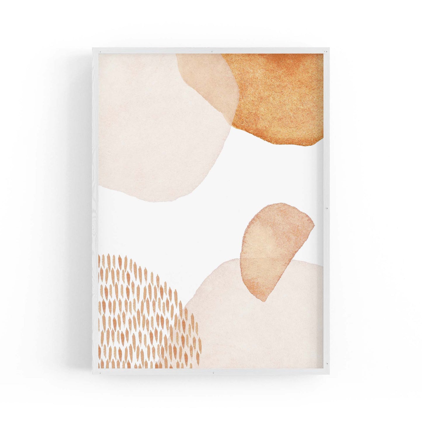 Abstract Modern Watercolour Shapes Painting Wall Art #14 - The Affordable Art Company