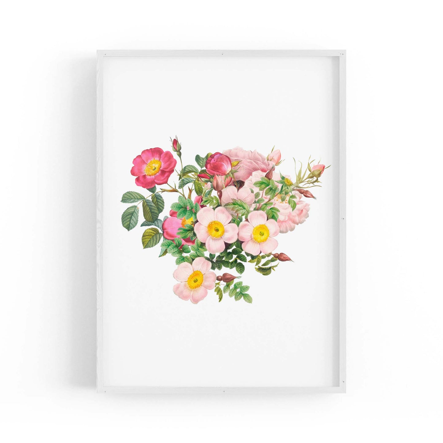 Botanical Flower Painting Floral Kitchen Wall Art #4 - The Affordable Art Company