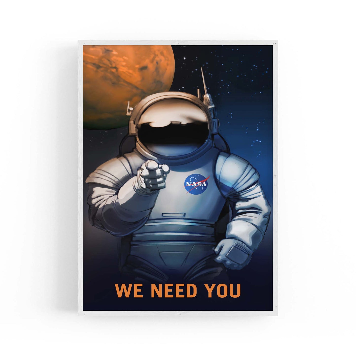 We Need You Space NASA Science Wall Art - The Affordable Art Company
