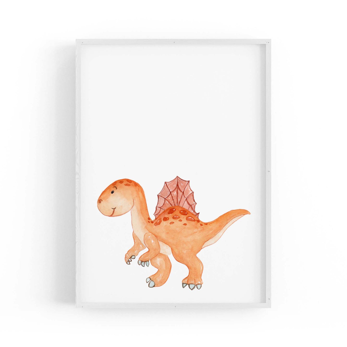 Cute Cartoon Dinosaur Boys Bedroom Wall Art #9 - The Affordable Art Company