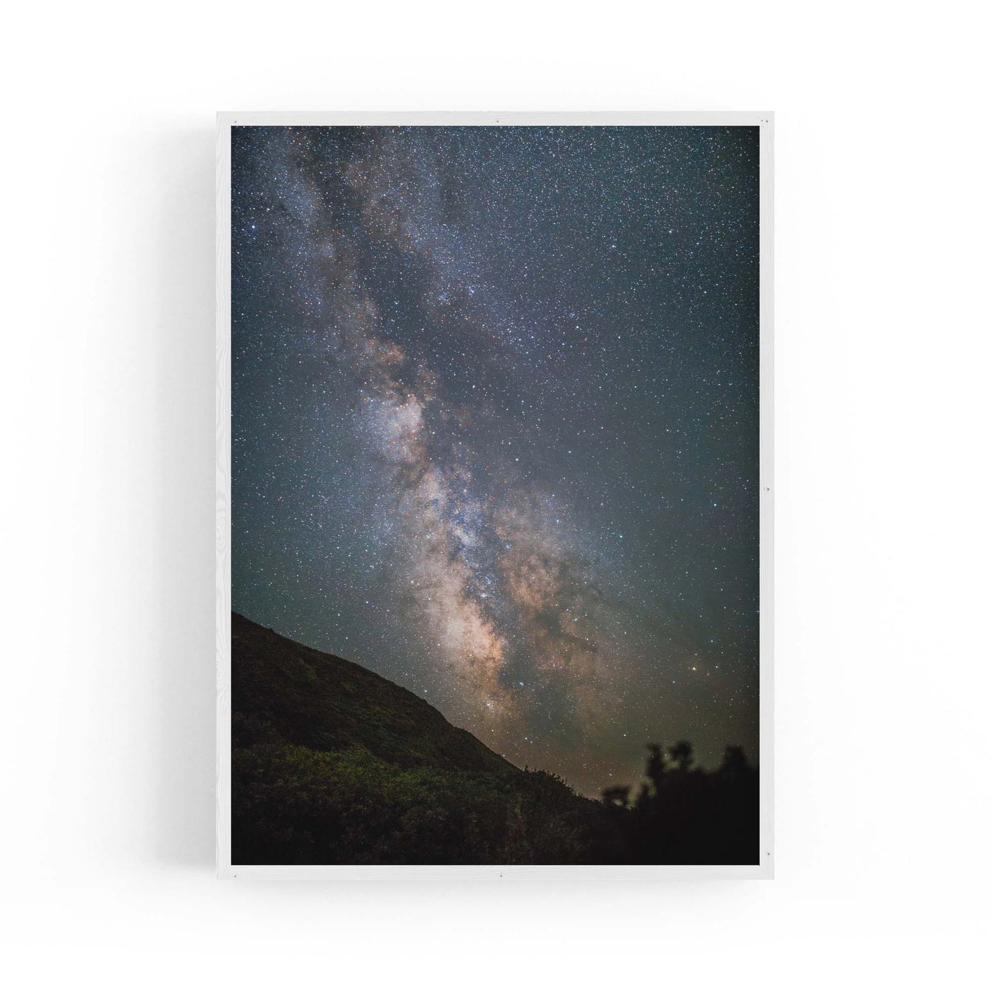 Milky Way Night Sky Photograph Bedroom Wall Art - The Affordable Art Company