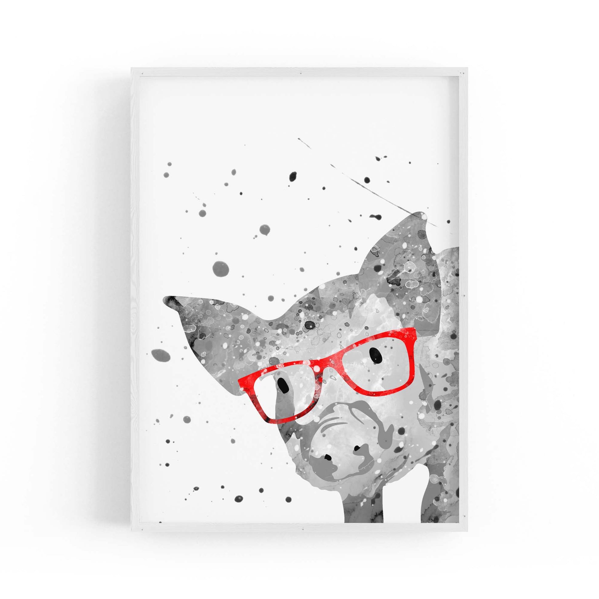 Cute Pig Nursery Cartoon Animal Baby Wall Art - The Affordable Art Company