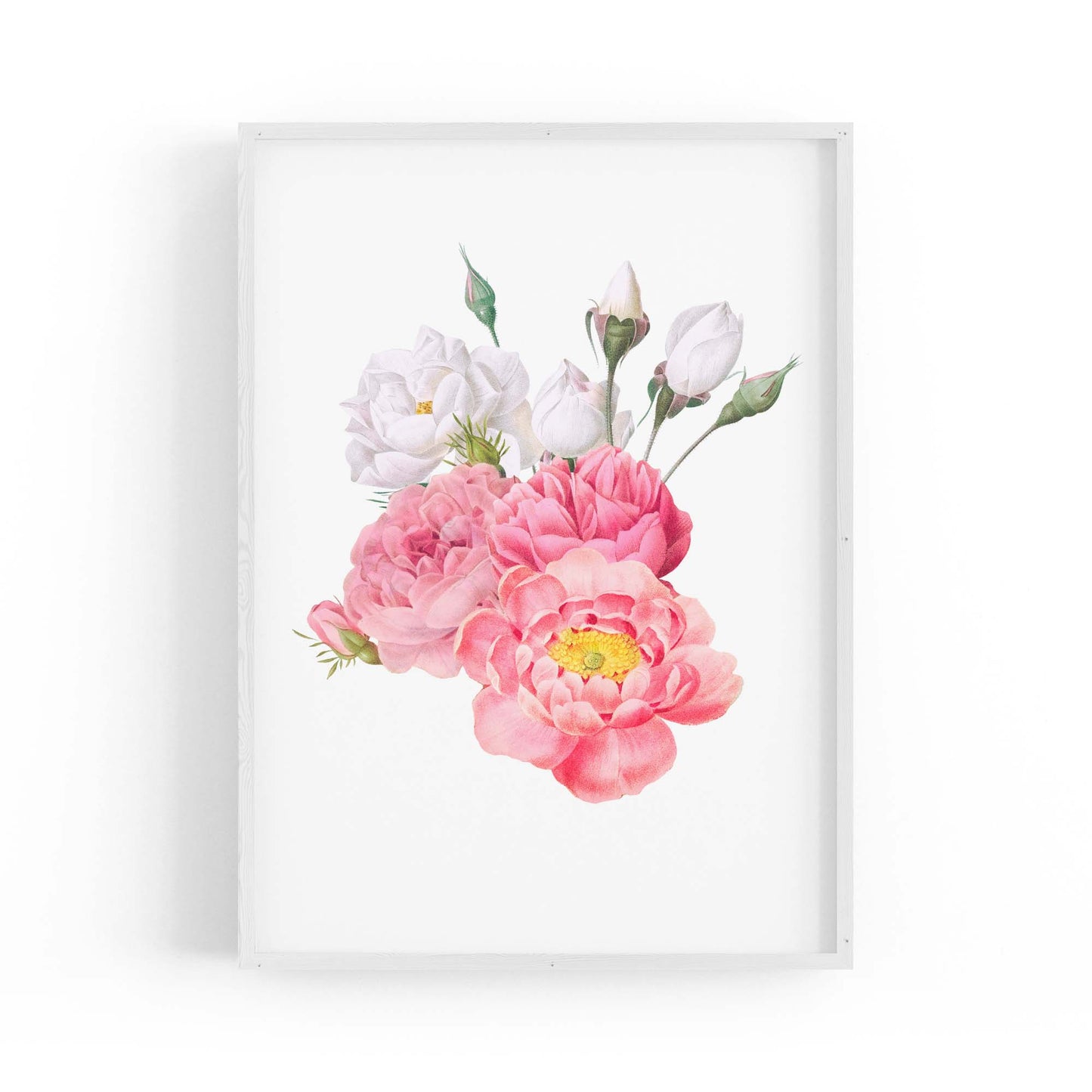 Botanical Flower Painting Floral Kitchen Wall Art #6 - The Affordable Art Company