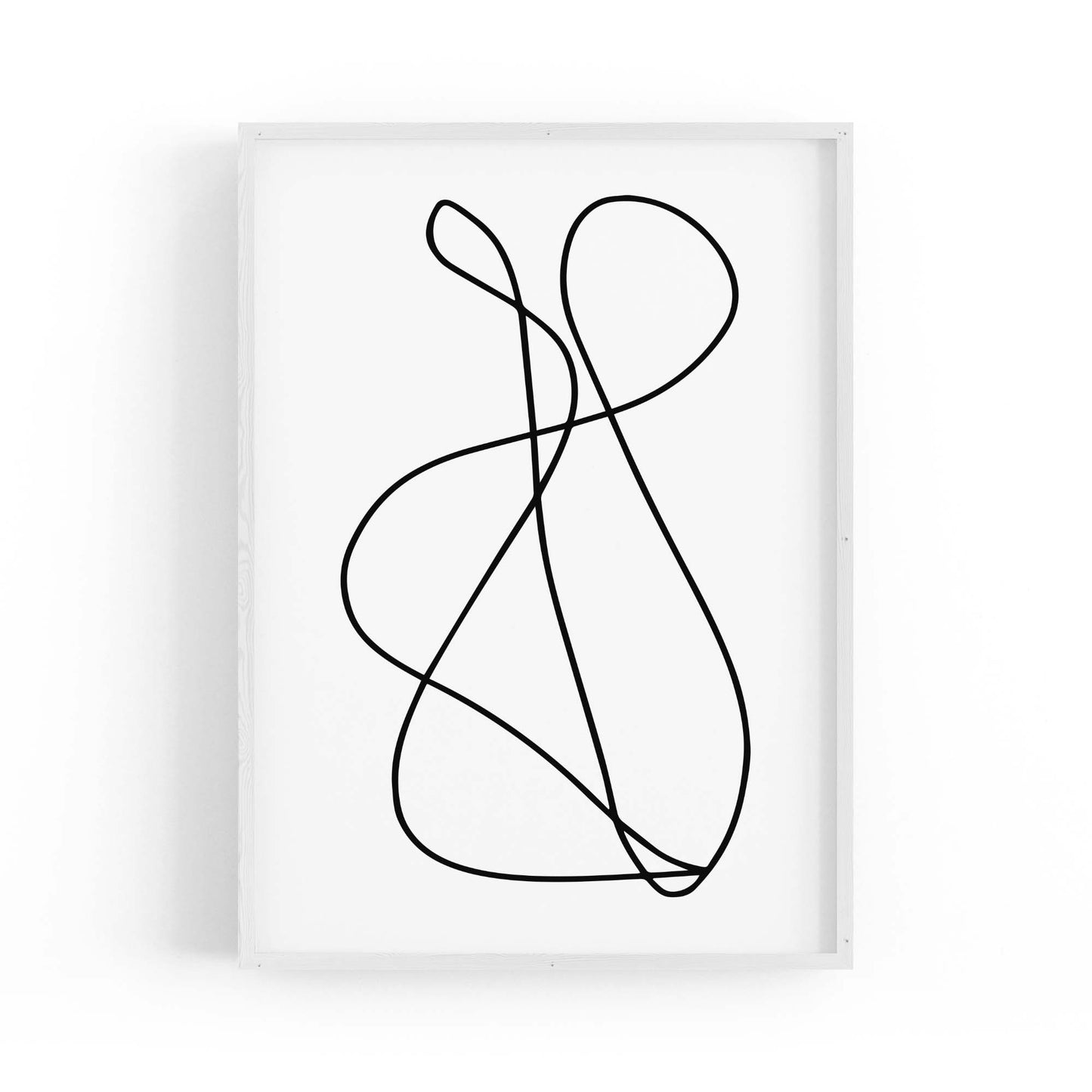 Minimal Abstract Modern Line Artwork Wall Art #8 - The Affordable Art Company