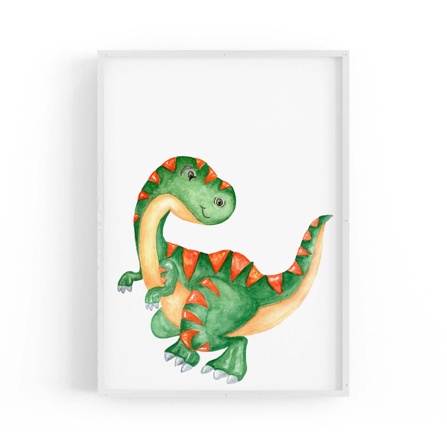 Cute Cartoon Dinosaur Boys Bedroom Wall Art #16 - The Affordable Art Company