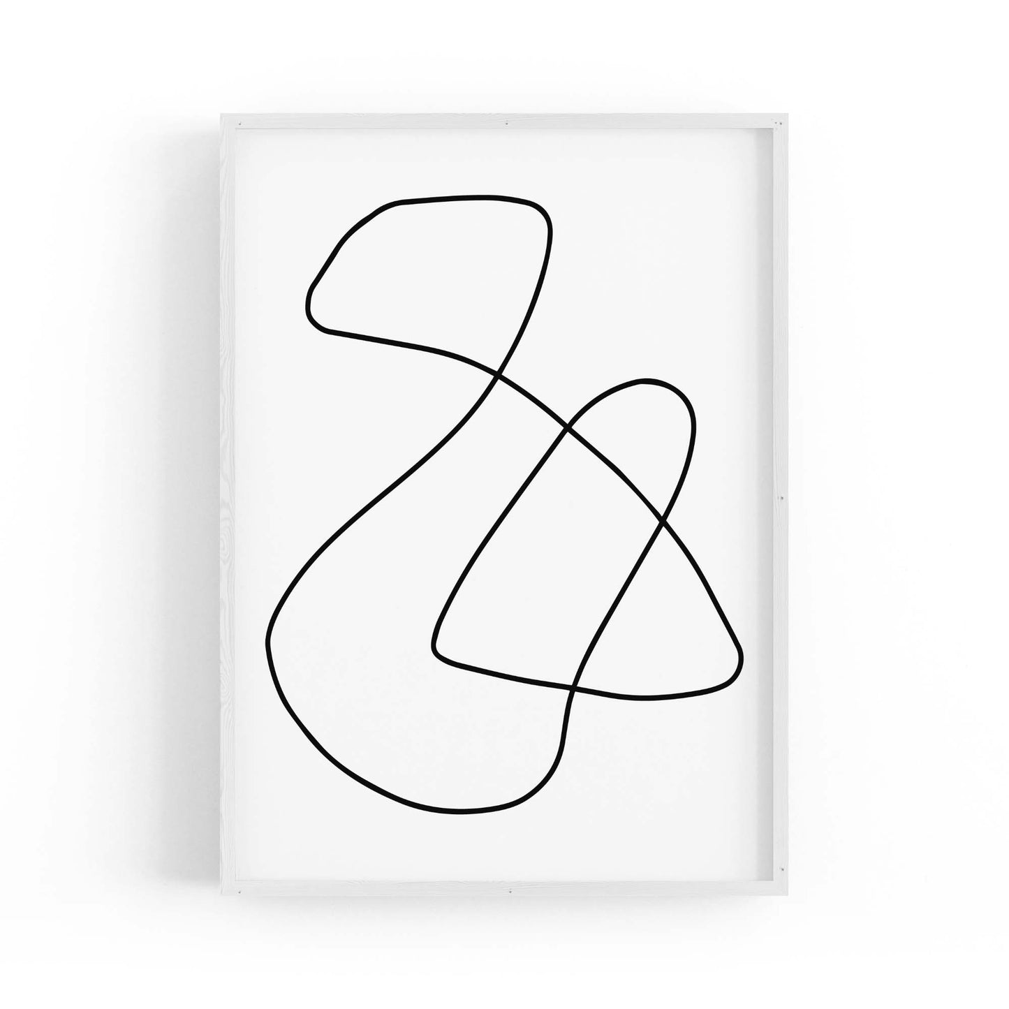 Minimal Abstract Modern Line Artwork Wall Art #4 - The Affordable Art Company