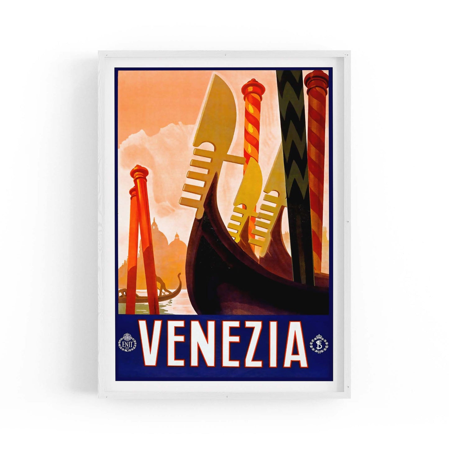 Vintage Venezia (Venice), Italy Advert Wall Art - The Affordable Art Company