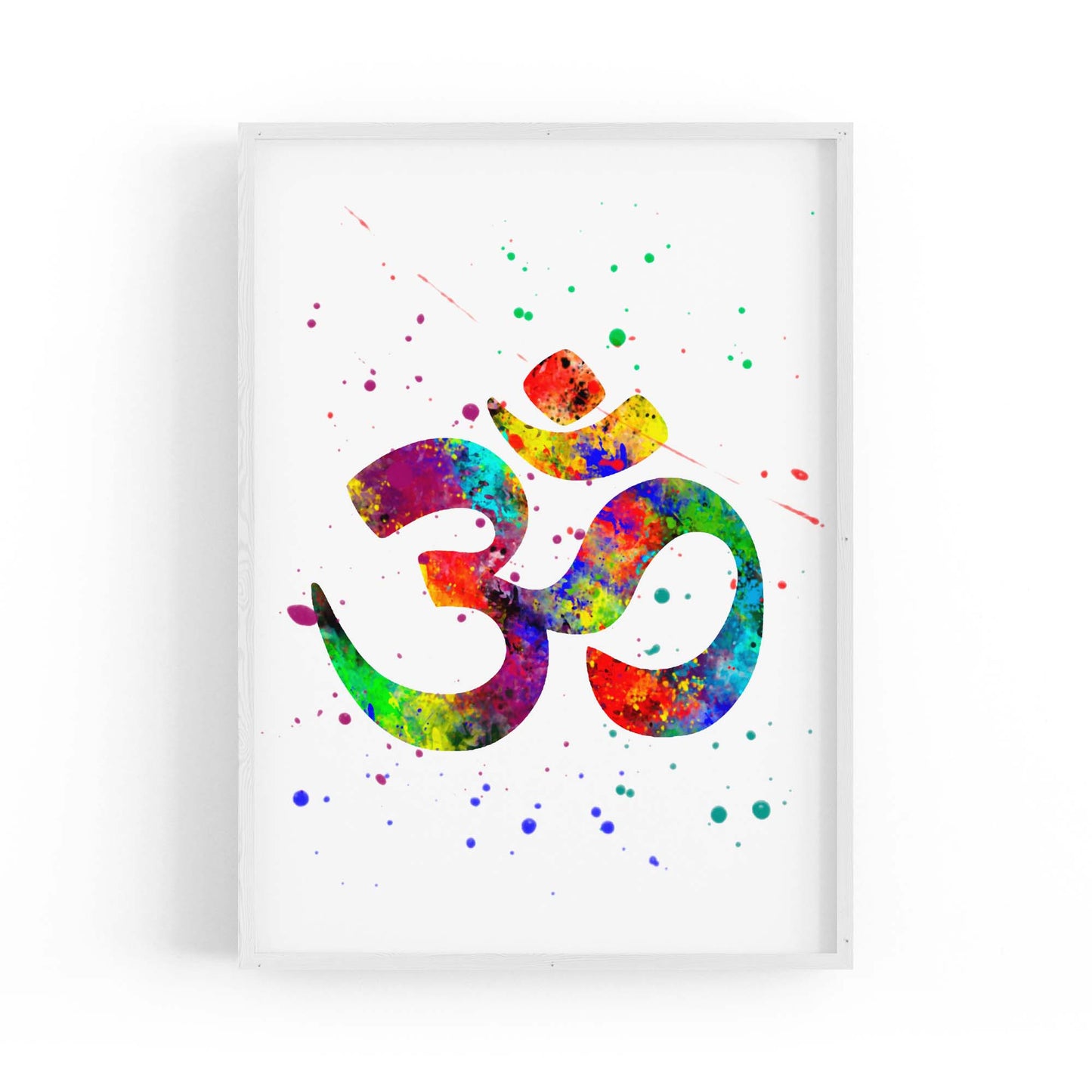Yoga Studio Mandala Calming Yoga Buddhist Wall Art #2 - The Affordable Art Company