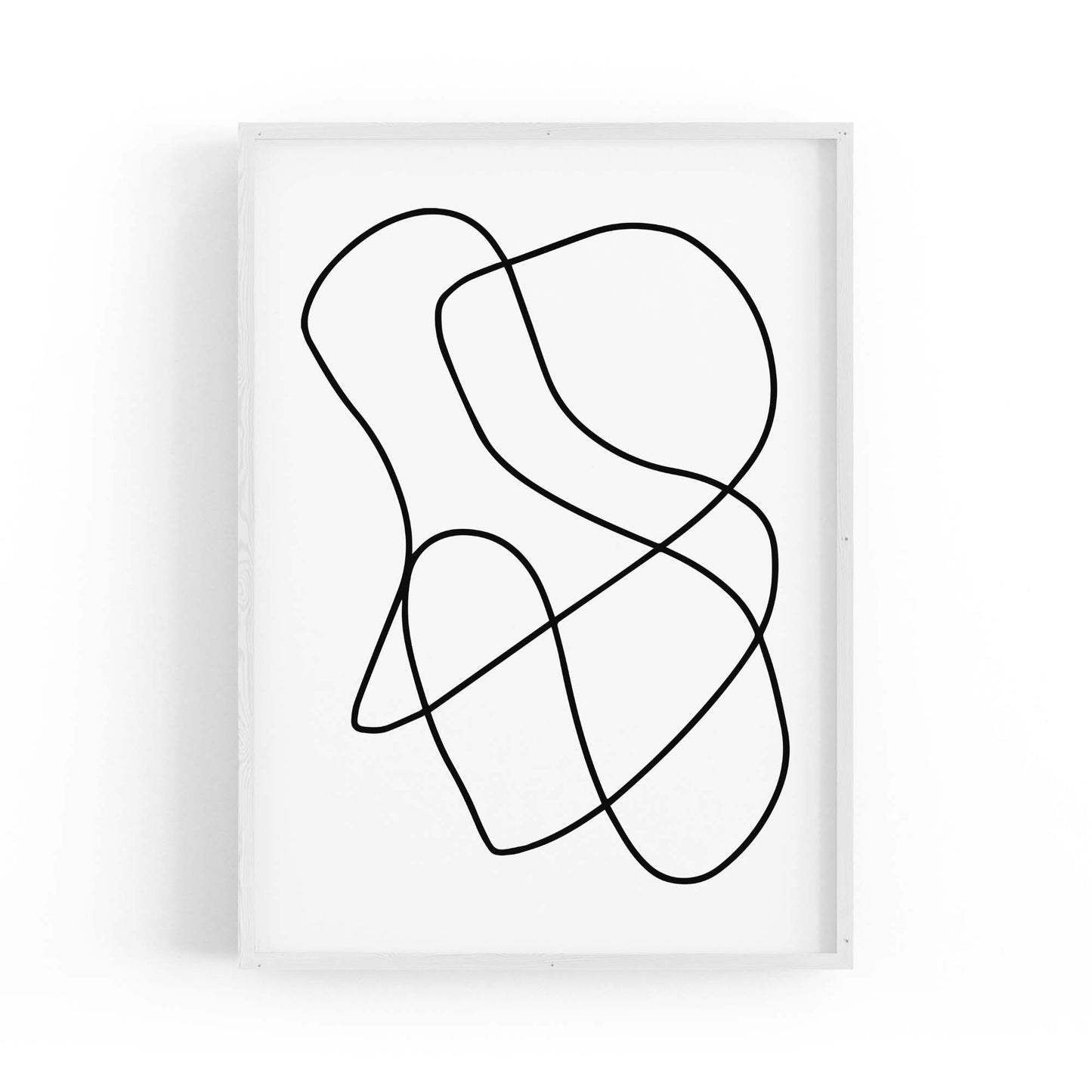 Minimal Abstract Modern Line Artwork Wall Art #5 - The Affordable Art Company