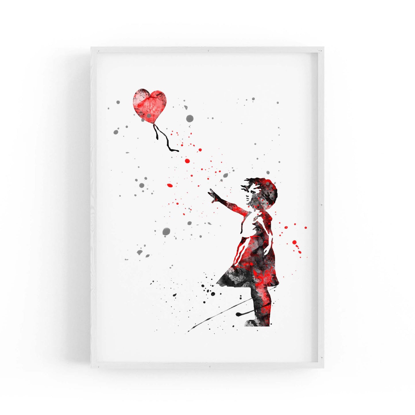 Banksy "Hope" Graffiti Urban Painting Gift Wall Art - The Affordable Art Company