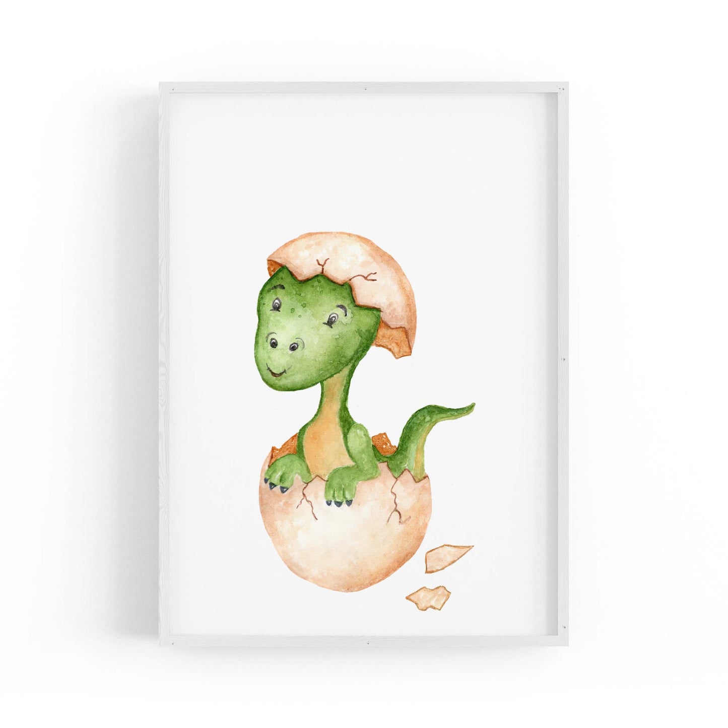 Cute Cartoon Dinosaur Boys Bedroom Wall Art #10 - The Affordable Art Company