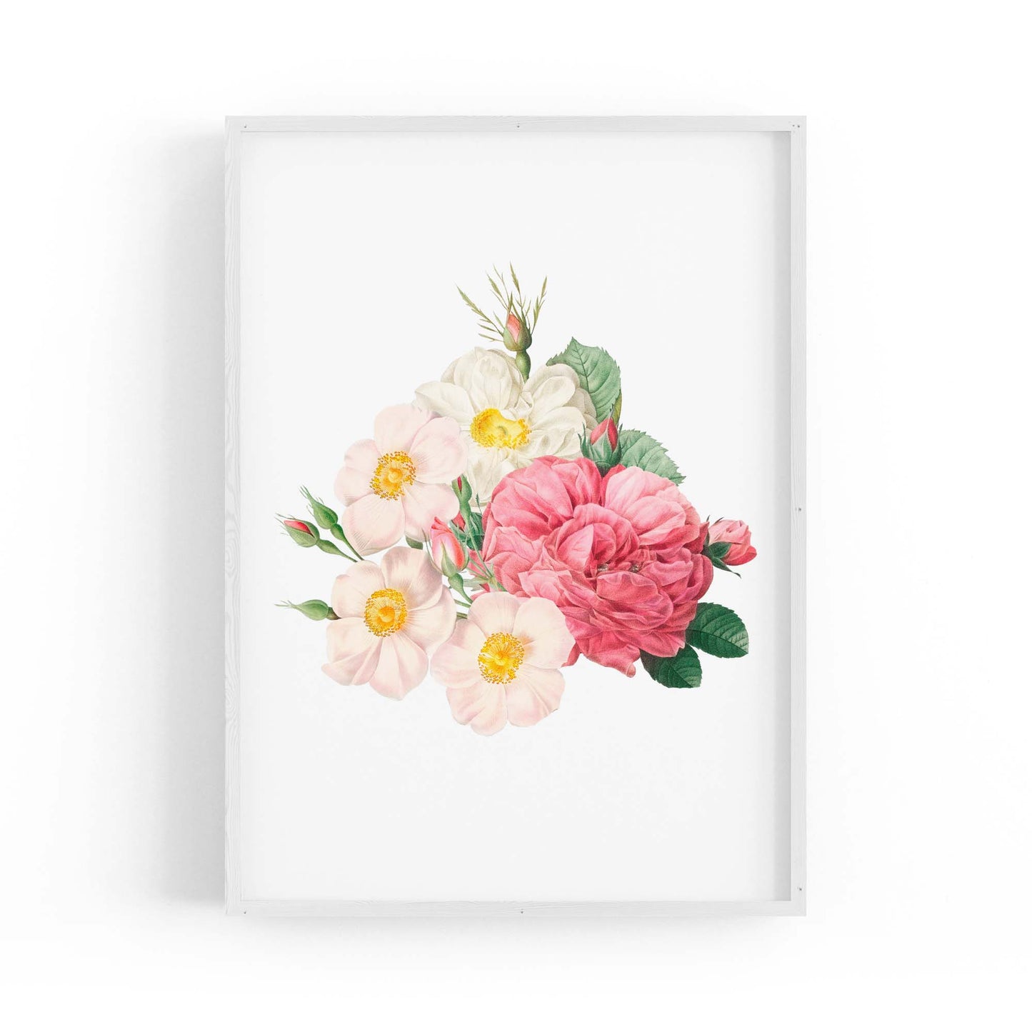 Botanical Flower Painting Floral Kitchen Wall Art #5 - The Affordable Art Company