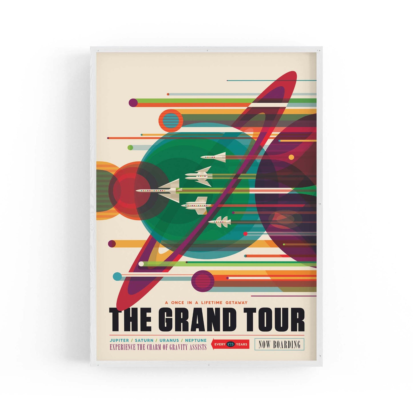 The Grand Tour NASA Space Science Wall Art - The Affordable Art Company