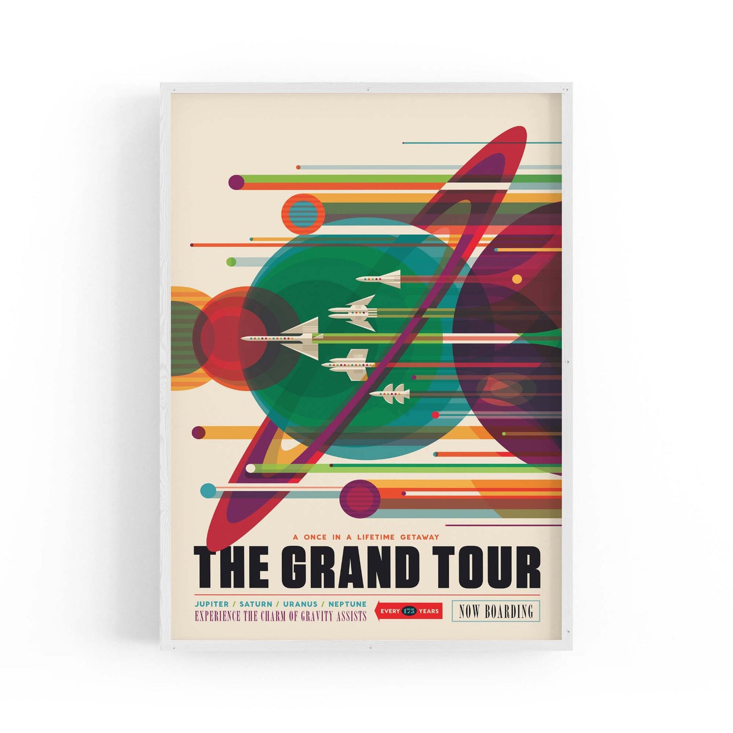 The Grand Tour  NASA Space Science Wall Art - The Affordable Art Company