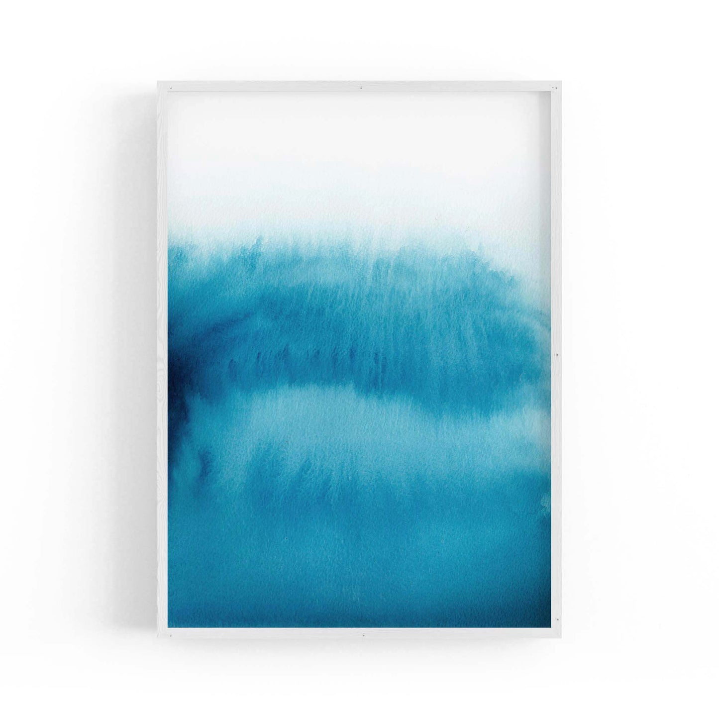 Minimal Blue Painting Abstract Modern Wall Art #12 - The Affordable Art Company